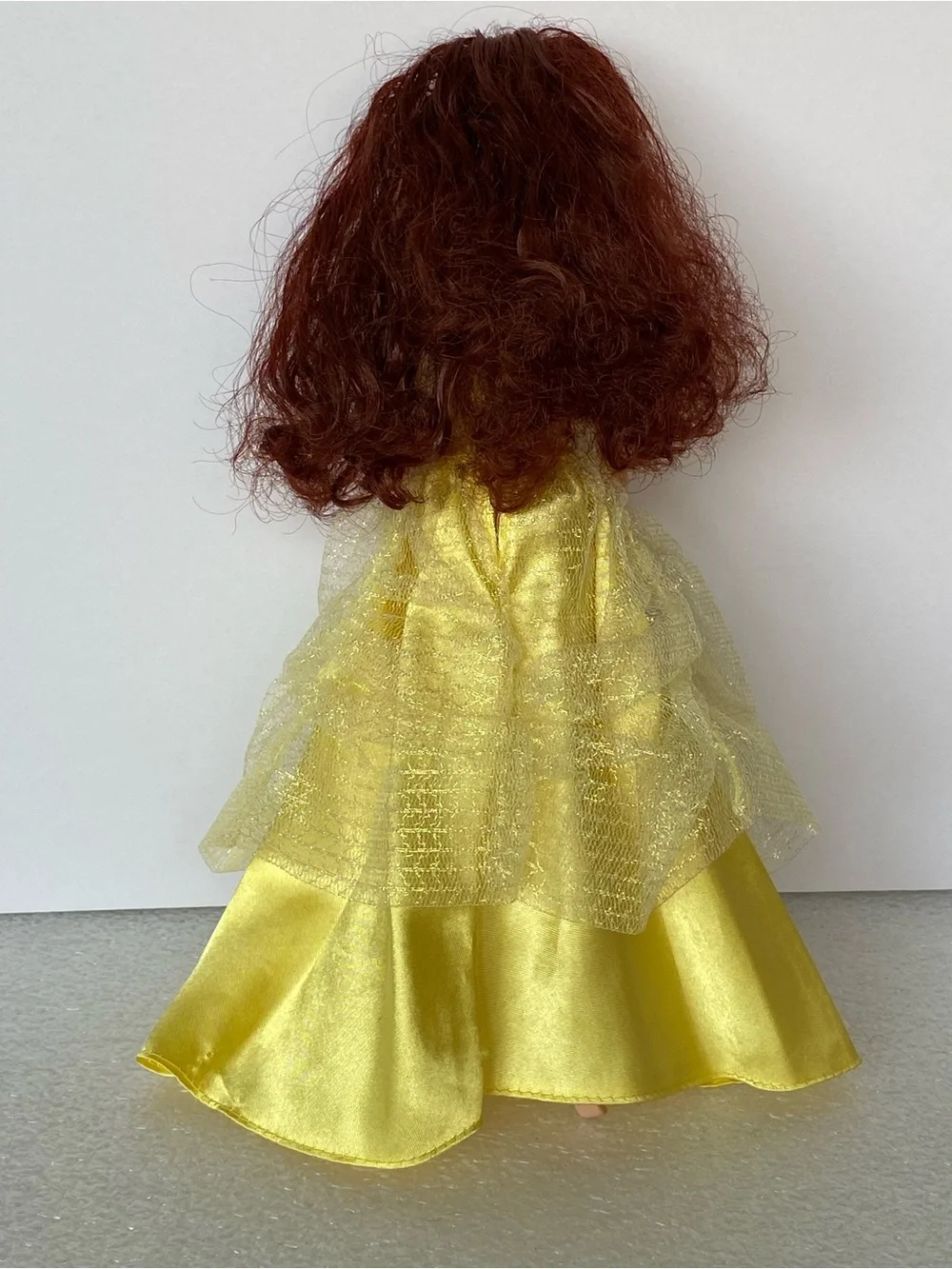 Vintage 2004 Barbie Disney Sparkle Princess Belle Mattel #G7935 - Redressed
